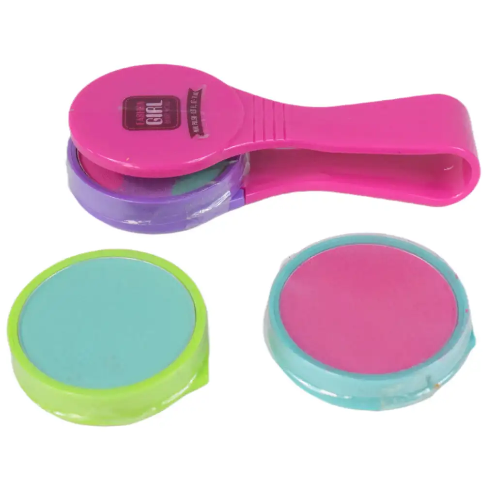 Fashion Girl: Nagy sminkszett hajkrétával, szájfénnyel és kiegészítőkkel kép 6