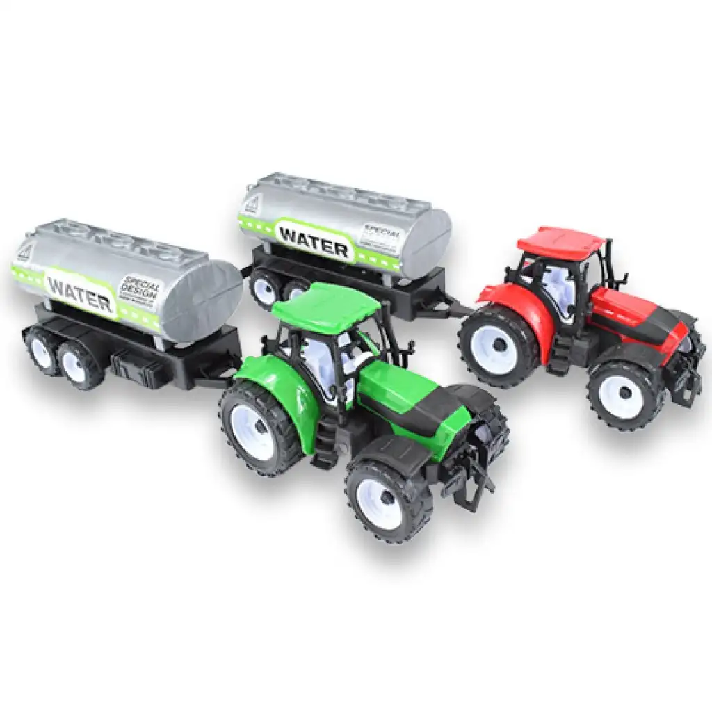 Farmer Truck: Víztartályos traktor kétféle változatban 41cm kép 2
