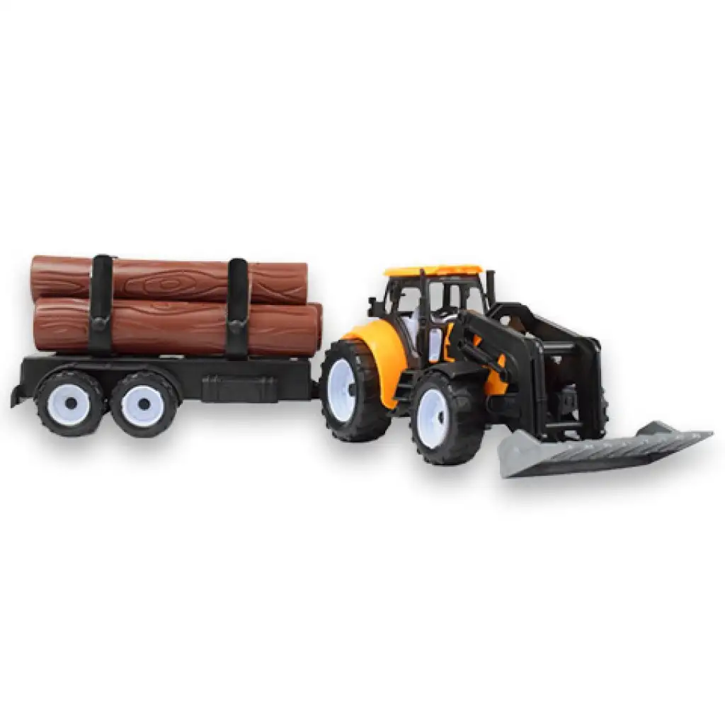 Engineering Truck: Rönkszállító traktor többféle változatban 43cm kép 3