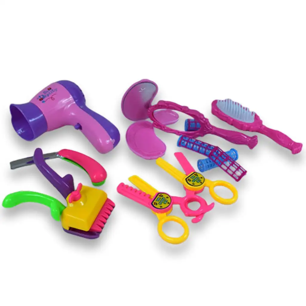 Vouge Girl: 10 részes szépség szett fodrász kellékekkel kép 2