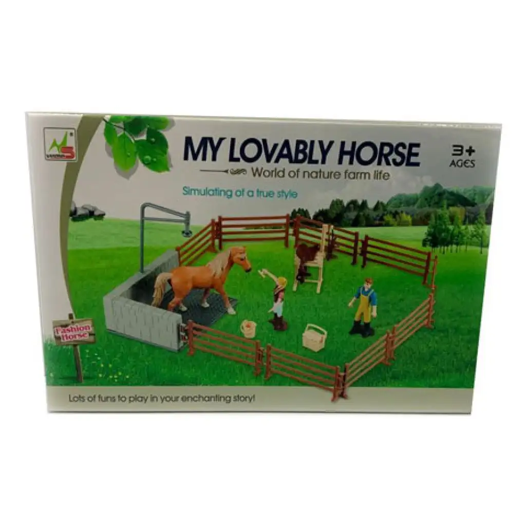 Ló kozmetika játékszett kiegészítőkkel