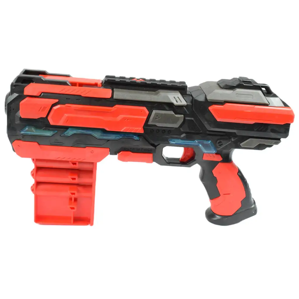 Aim and Shoot: EVA szivacslövő fegyver 18 méteres lövőtávval és fénnyel kép 4