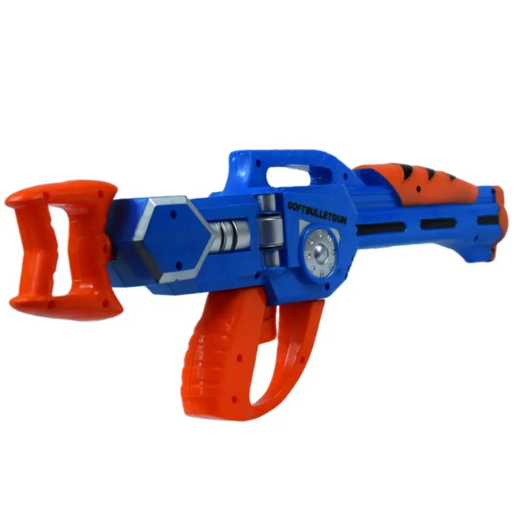 Dart Blaster: Manuális szivacslövő fegyver 10 méteres lövő távolsággal 46cm kép 2