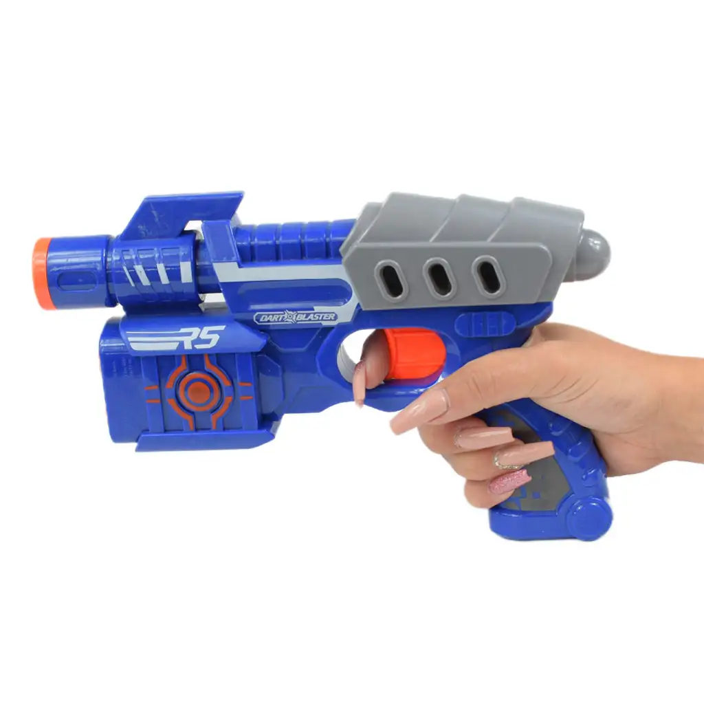 Dart Blaster: Manuális szivacslövő fegyver 18 méteres lövő távolsággal 24cm kép 3