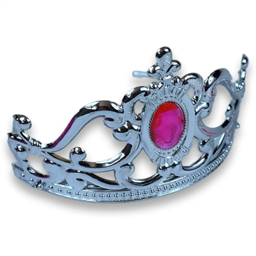 Hercegnős szépségszett tiarával, varázspálcával és fülbevalóval kép 2