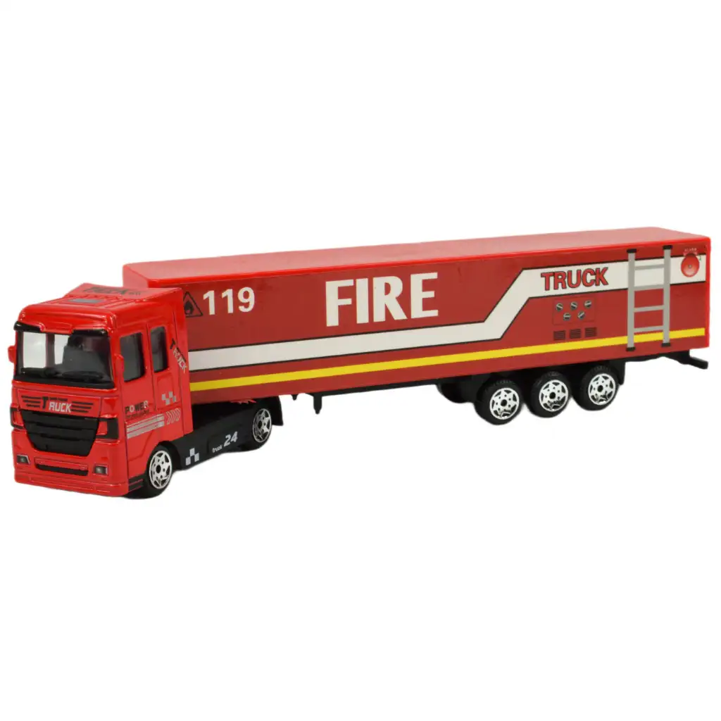 Fire Truck: Tűzoltósági jármű játékszett kiegészítőkkel kép 2