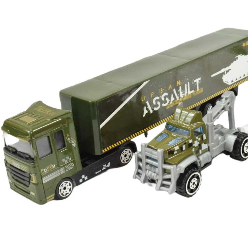 Chariot Die-Cast: Fém katonai járműszett kiegészítőkkel kétféle változatban kép 5