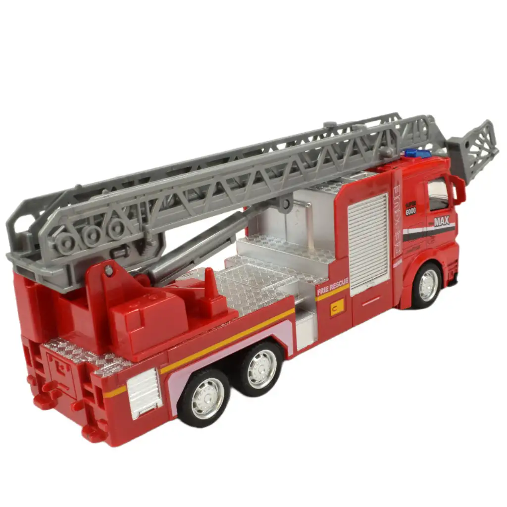 Fire Rescue: Lendkerekes tűzoltósági kamion fénnyel és hanggal többféle változatban 19cm 1db kép 6