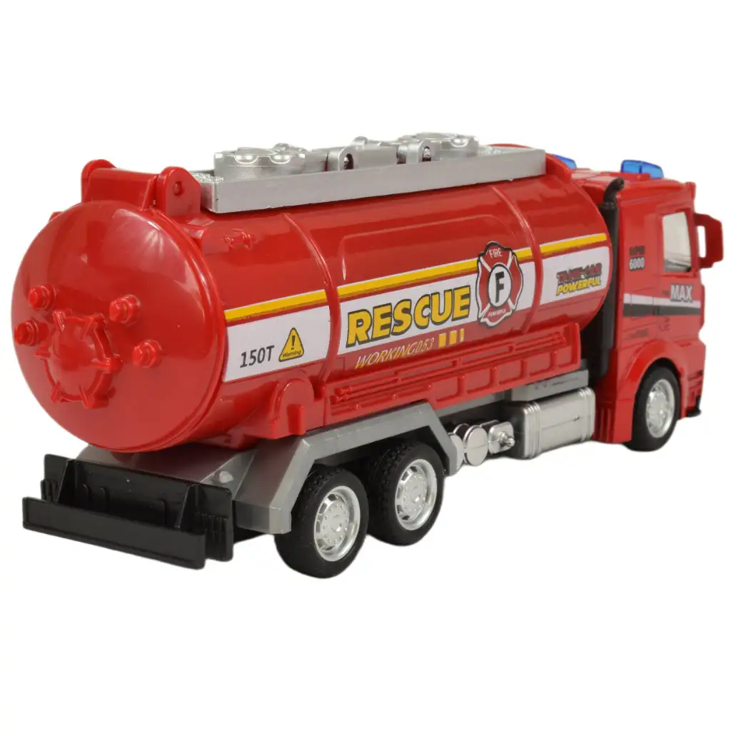 Fire Rescue: Lendkerekes tűzoltósági kamion fénnyel és hanggal többféle változatban 19cm 1db kép 14