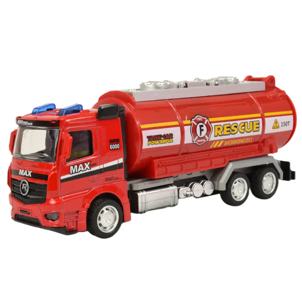 Fire Rescue: Lendkerekes tűzoltósági kamion fénnyel és hanggal többféle változatban 19cm 1db kép 11