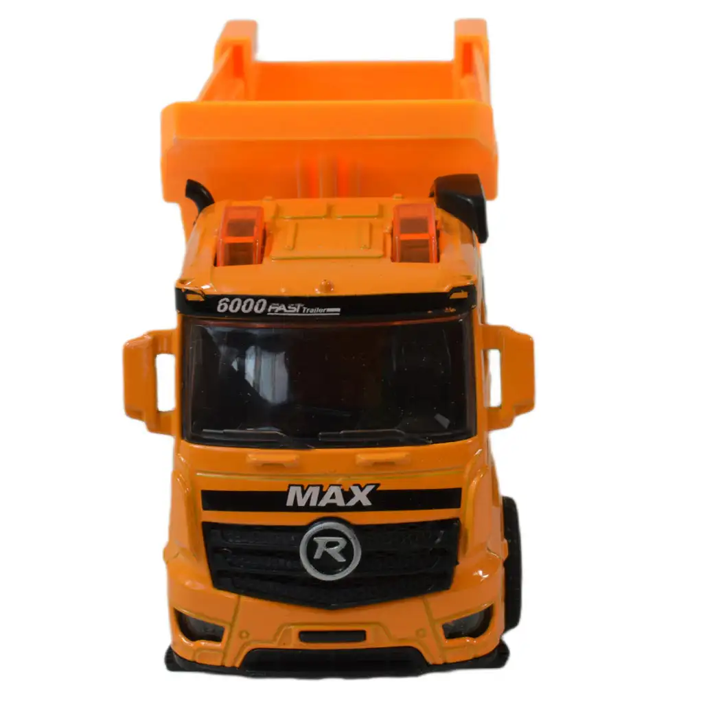 Service Team: Építőipari lendkerekes teherautó fénnyel és hanggal többféle változatban 20cm kép 4