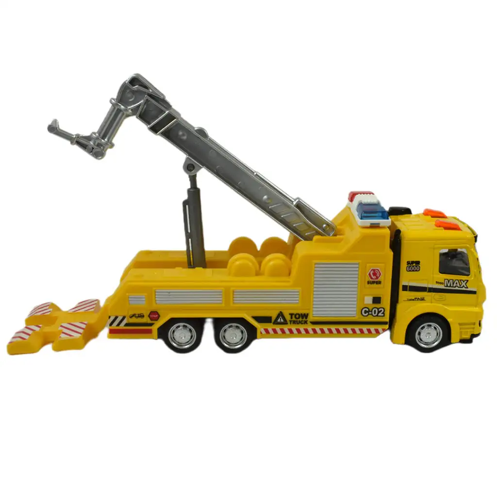 Magic Truck: Lendkerekes teherautó fénnyel és hanggal többféle változatban 20cm kép 5