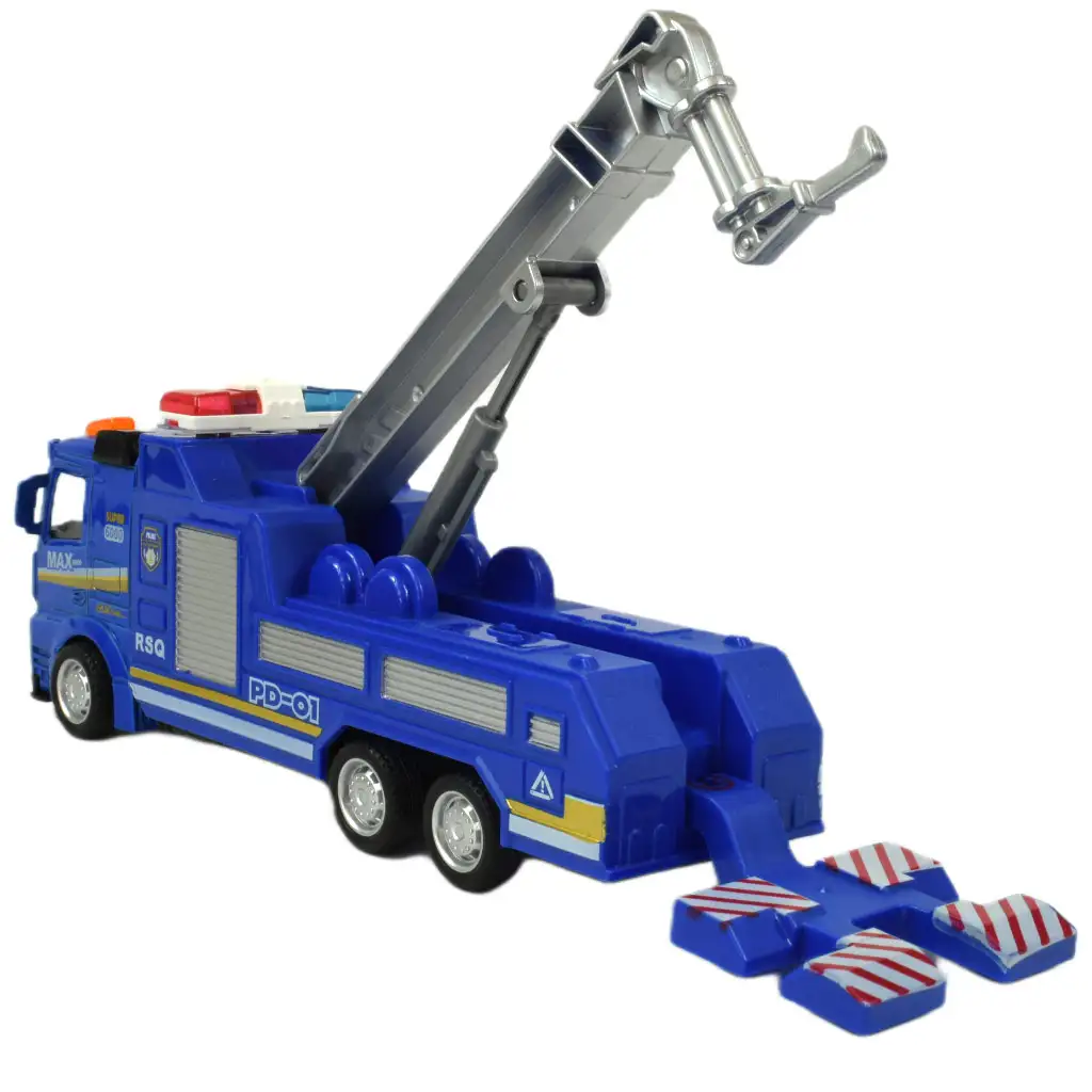 Magic Truck: Rendőrségi lendkerekes kamion többféle változatban 20cm kép 3