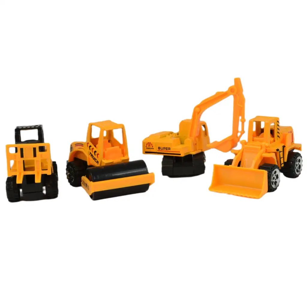 Car Model: Közszolgálati 16db-os mentő, tűzoltó, katonai és munkagép járműszett kép 2