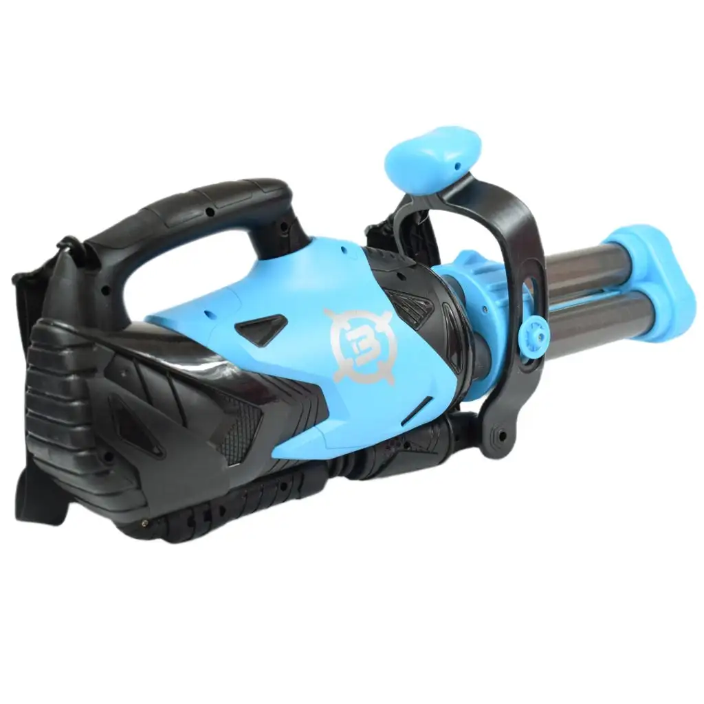 Power Popper Gun: Háromlövetű szivacslövő fegyver szivacsgolyókkal 55cm kép 4