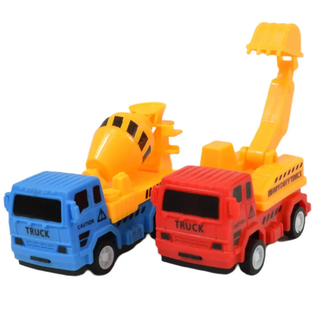 Truck Working: 7 db-os lendkerekes építőipari játékszett autókkal, járművekkel és kiegészítővel kép 3