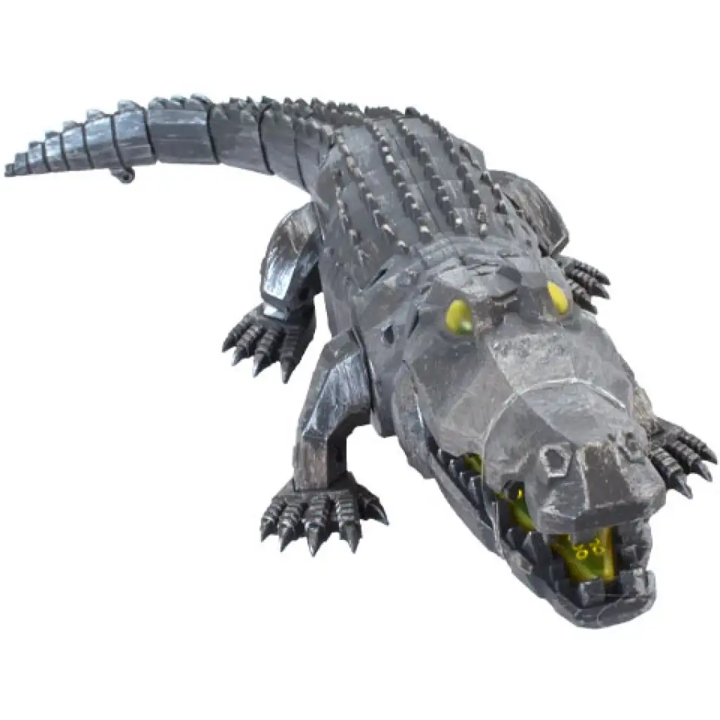Sétáló krokodil fénnyel és hanggal kép 3
