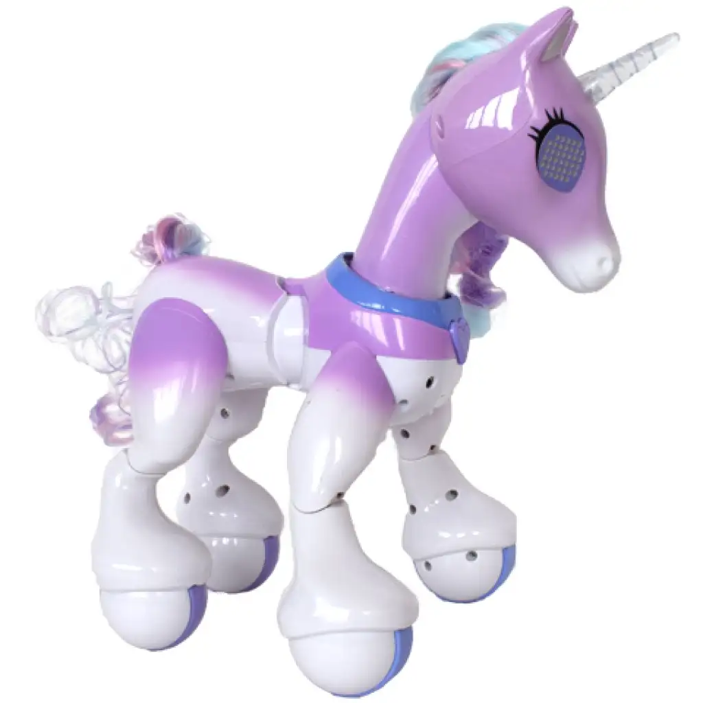 Csodálatos interaktív távirányítós unikornis 28cm kép 2