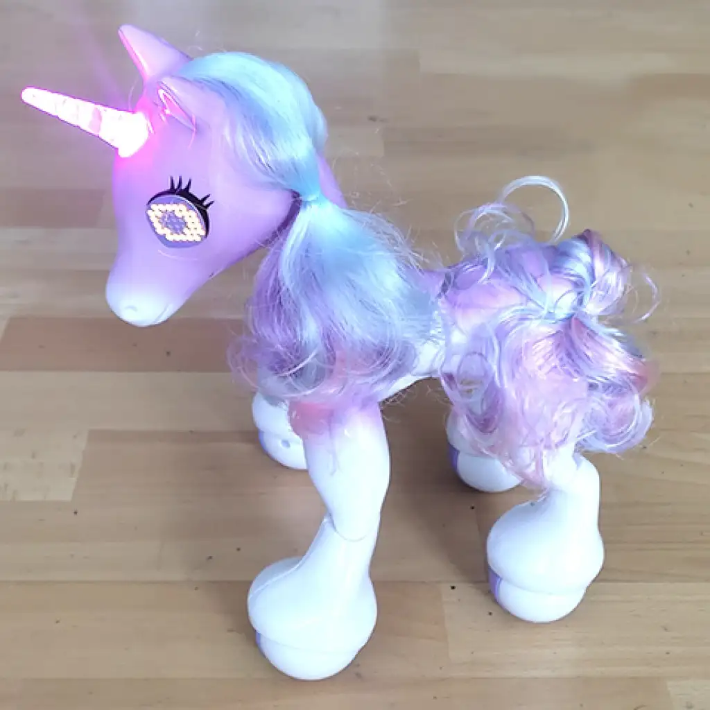 Csodálatos interaktív távirányítós unikornis 28cm kép 4