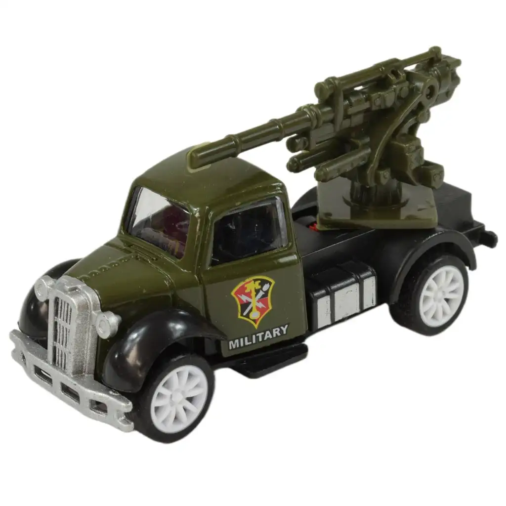 Die-Cast: Katonai kisautó többféle változatban lendkerekes 1/55 kép 4
