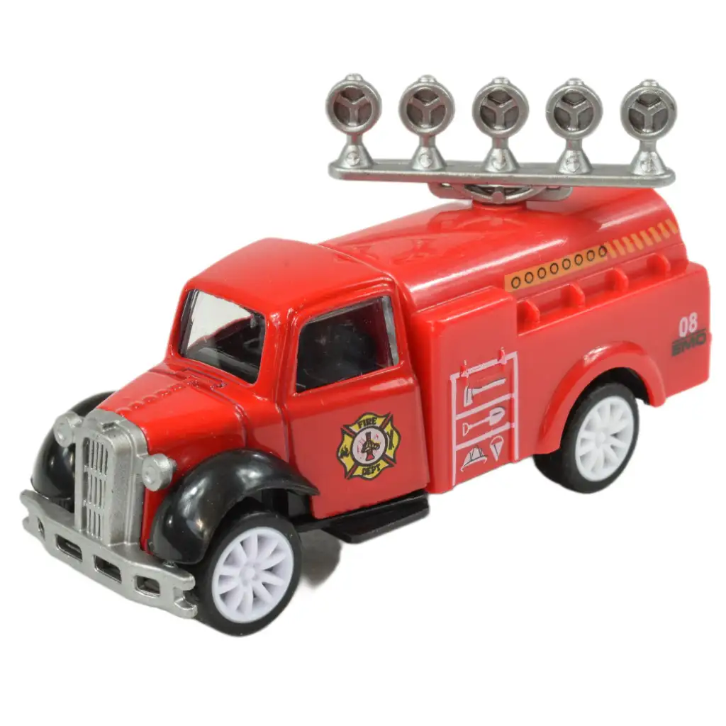 Speed Racer: Lendkerekes tűzoltókamion többféle változatban 7cm 1db kép 4