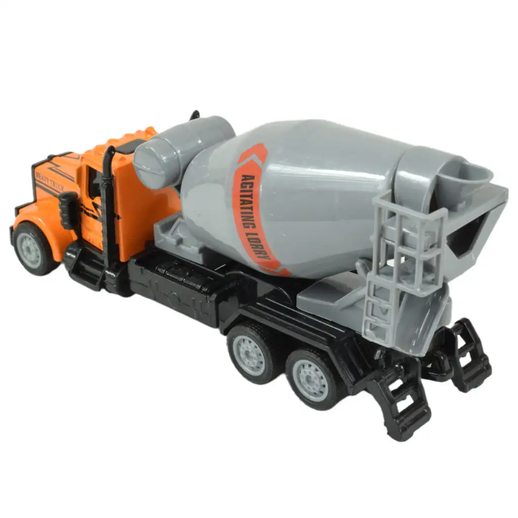 City Squad: Munkagép teherautó lendkerekes kialakítással kétféle változatban 1db kép 9