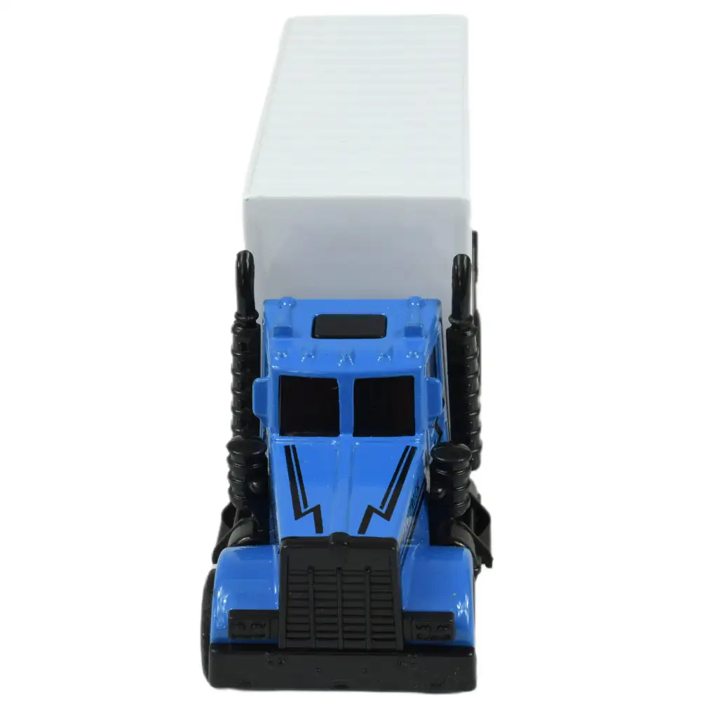 City Squad: Szállító teherautó lendkerekes kialakítással kétféle változatban 1db kép 11