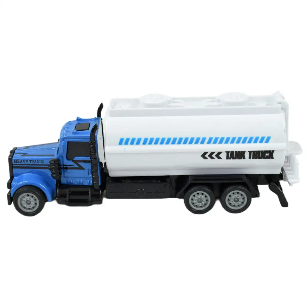 City Squad: Szállító teherautó lendkerekes kialakítással kétféle változatban 1db kép 3