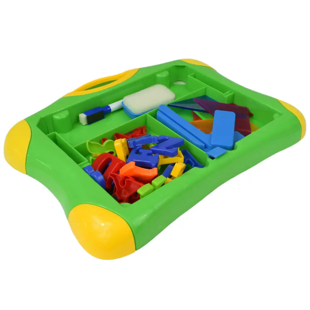 Drawing Board: Multifunkciós mágneses rajztábla filccel és betűkkel 30x24cm kép 4