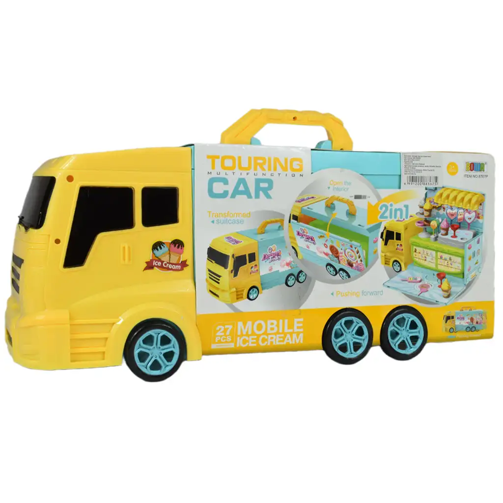 Touring Car: Desszertes autó édességekkel és kiegészítőkkel 40cm kép 12