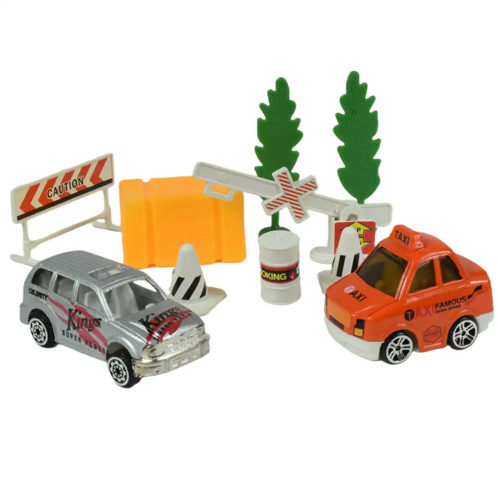 City Cars: Városi jármű szett kiegészítőkkel többféle változatban 1db kép 2
