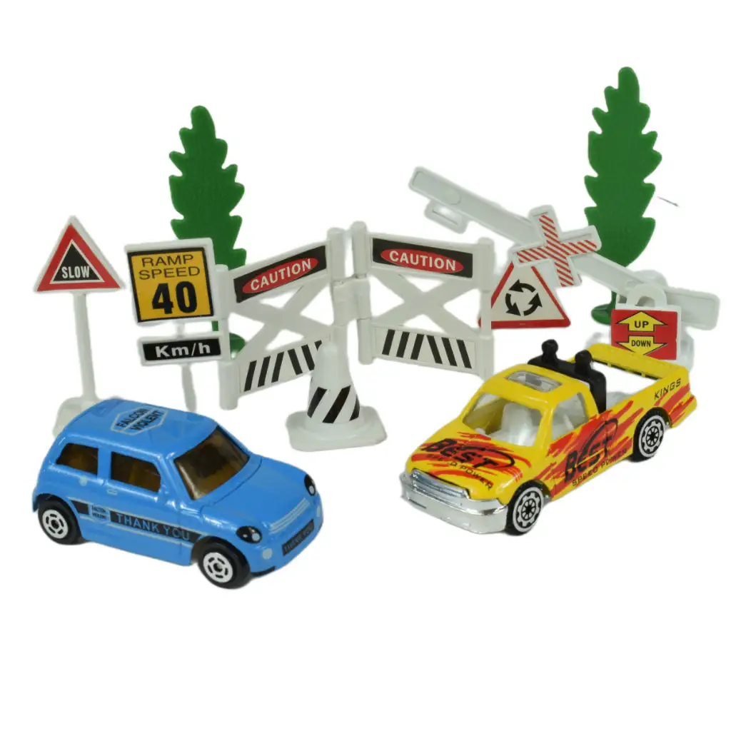 City Cars: Városi jármű szett kiegészítőkkel többféle változatban 1db kép 6