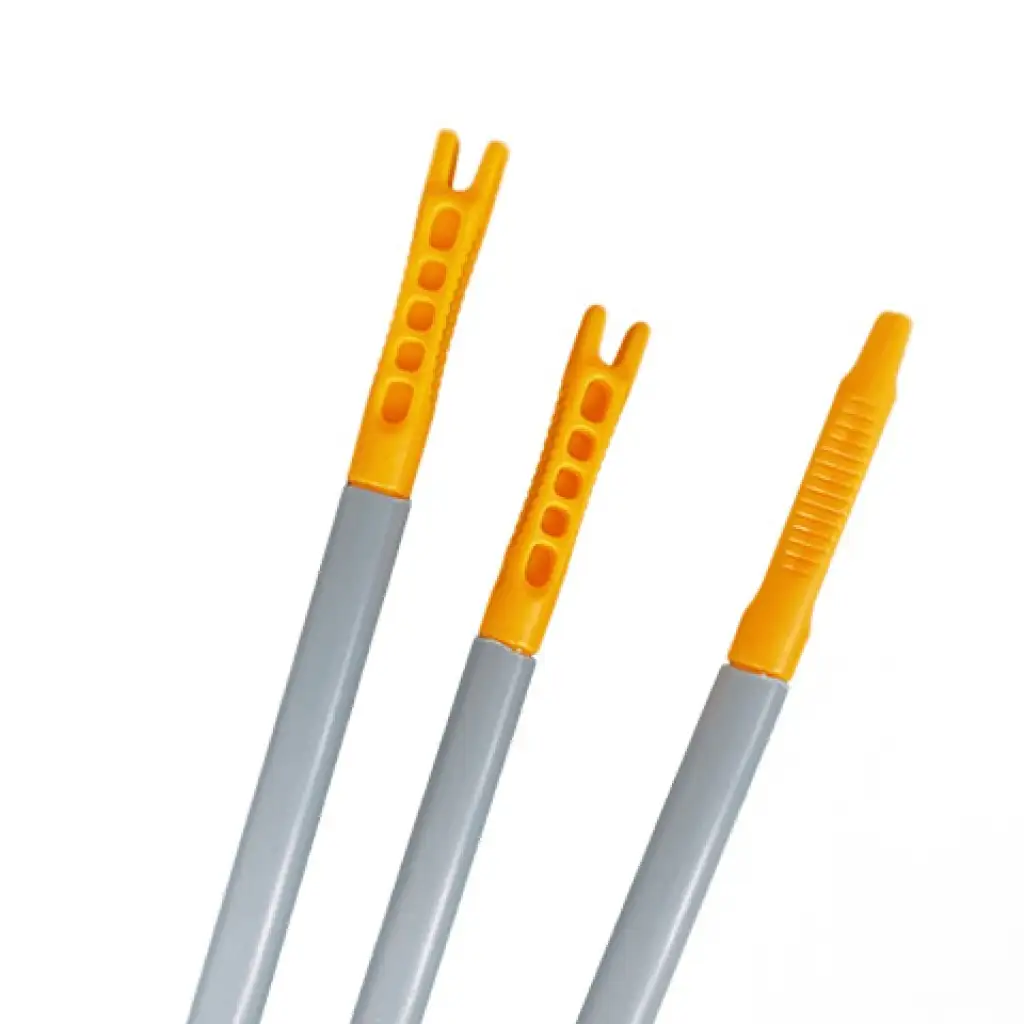 Pasztell zöld és lila íj szett tapadókorongos nyílvesszőkkel 83cm kép 2