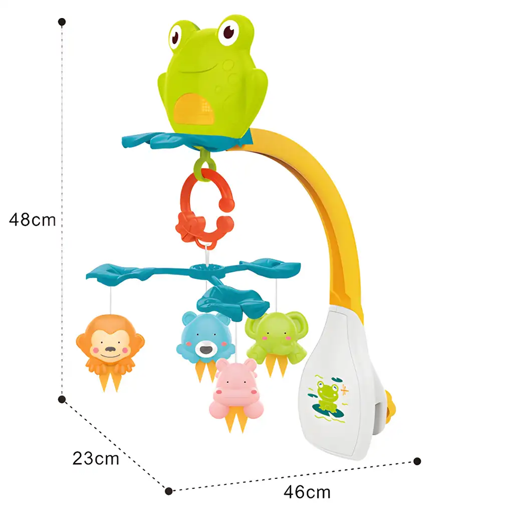 Music World: Vidám Breki kiságyforgó hanggal kép 3