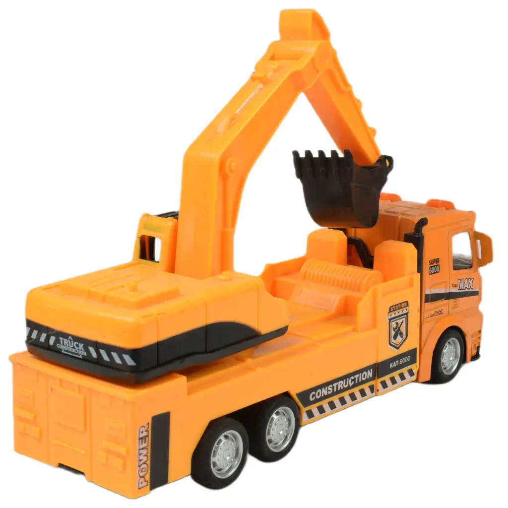 Metal Gear: Építőipari lendkerekes járművek többféle változatban 19cm kép 10