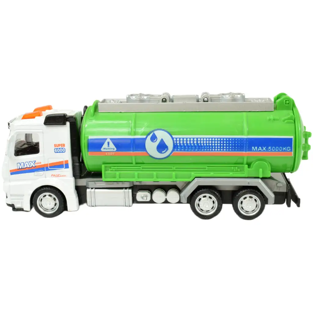 Metal Gear: Fém lendkerekes hulladékszállító kamion többféle változatban 19cm 1db kép 6