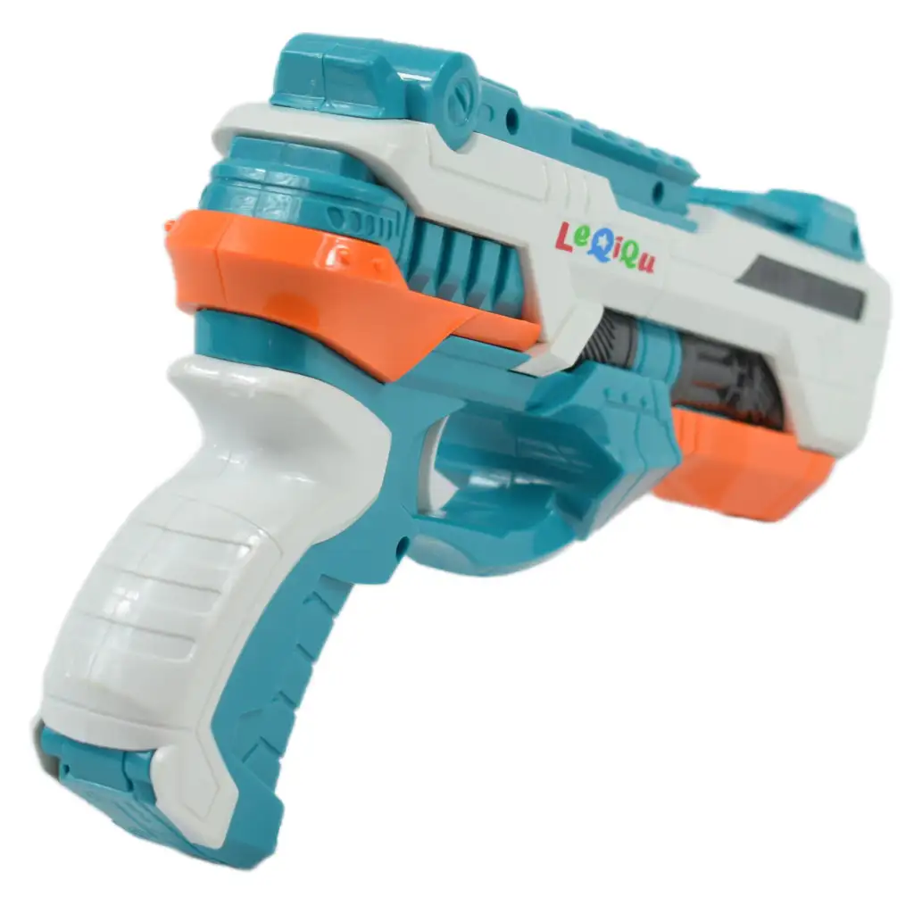 Ex Fighter: Elektromos űrfegyver fénnyel és hanggal 25cm kép 2