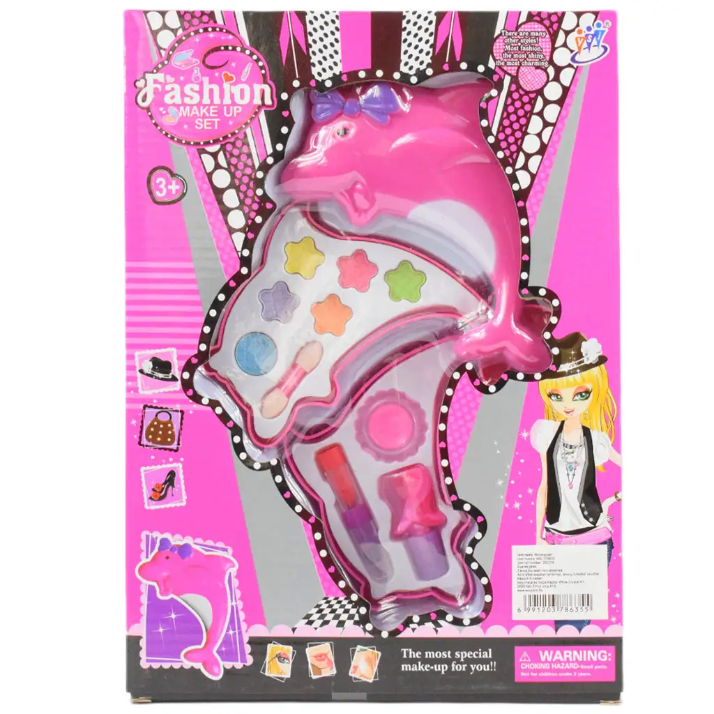 Fashion Make Up: Delfin alakú kétszintes sminkpaletta szett kép 5