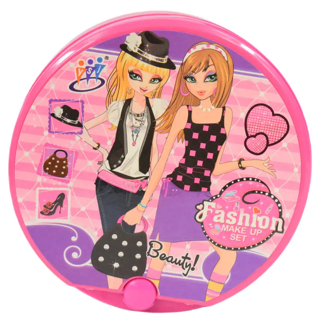 Fashion Make Up: Köralakú kétszintes sminkpaletta szett kép 2