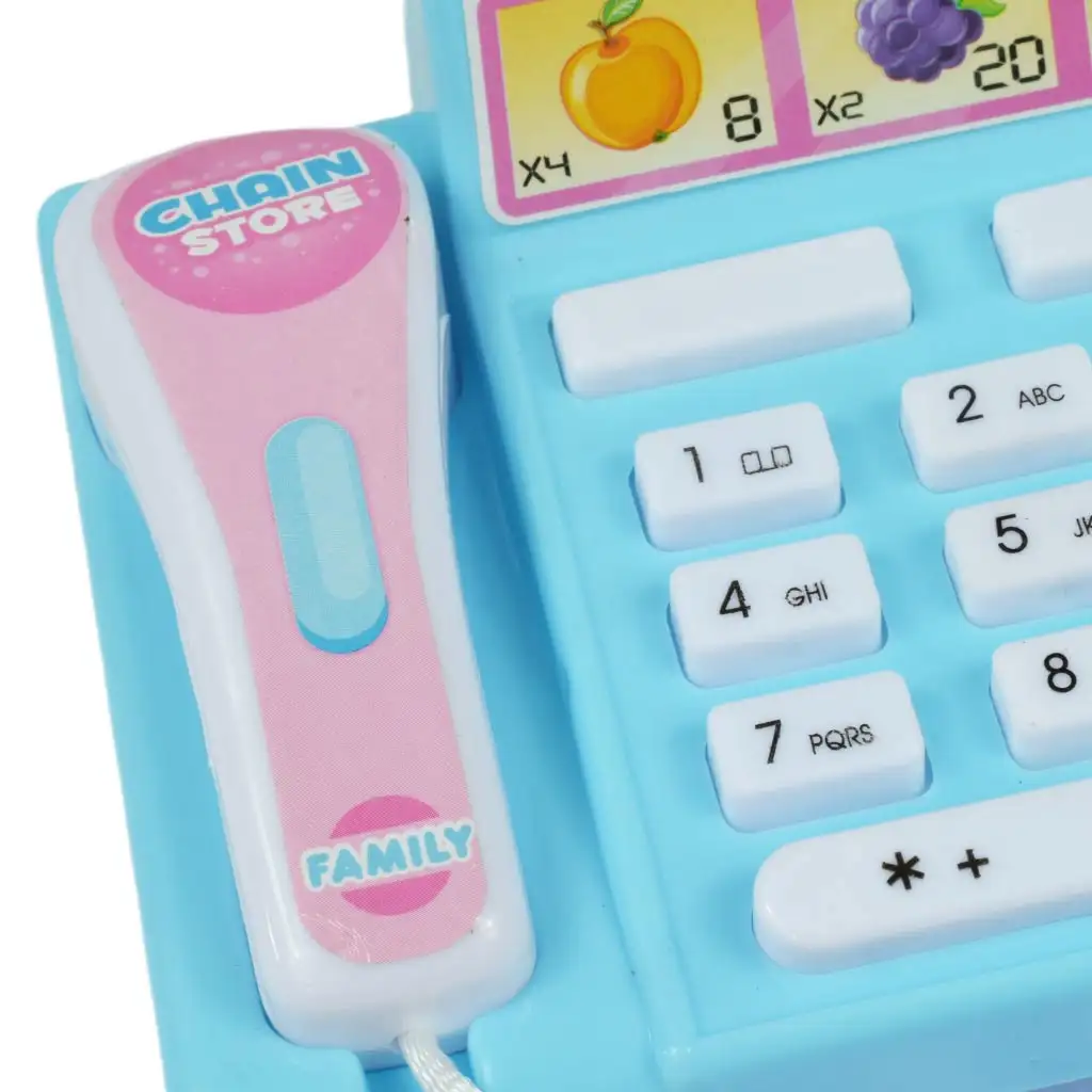 Happy Shopping: Pénztárgép nyitható kasszával kétféle változatban 12,5cm kép 6