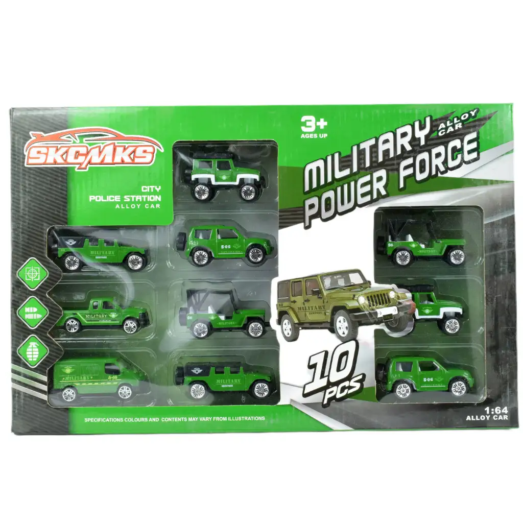 Military: 10db-os katonai járműszett kép 2