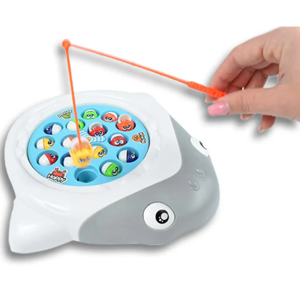 BabyFish: Cápás elektromos forgó horgászjáték hanggal kép 5