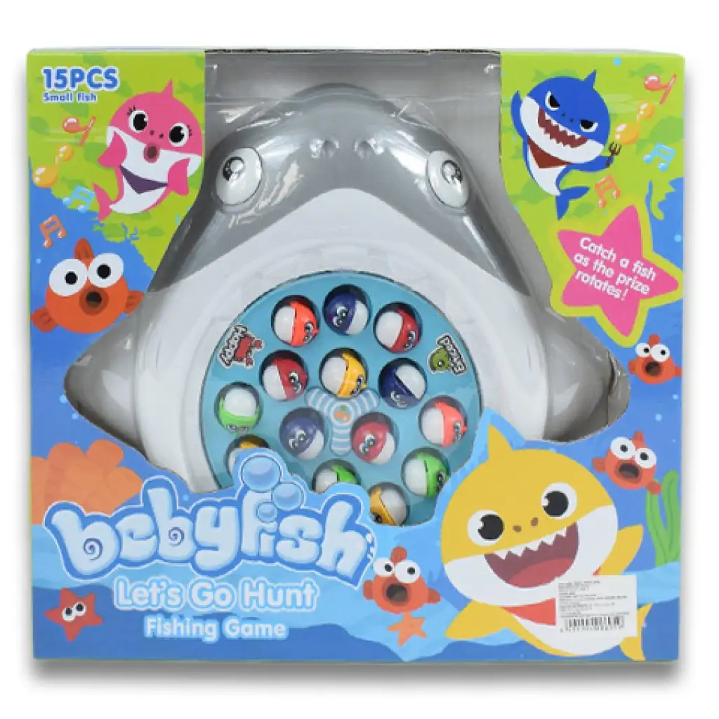 BabyFish: Cápás elektromos forgó horgászjáték hanggal kép 8