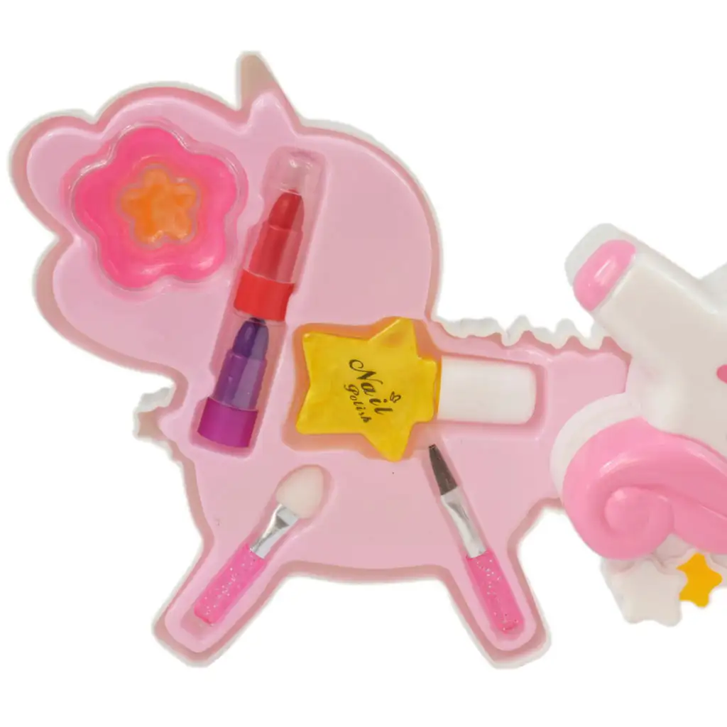 Sparkle & Glitter: Unikornisos három szintes sminkpaletta szett kép 5