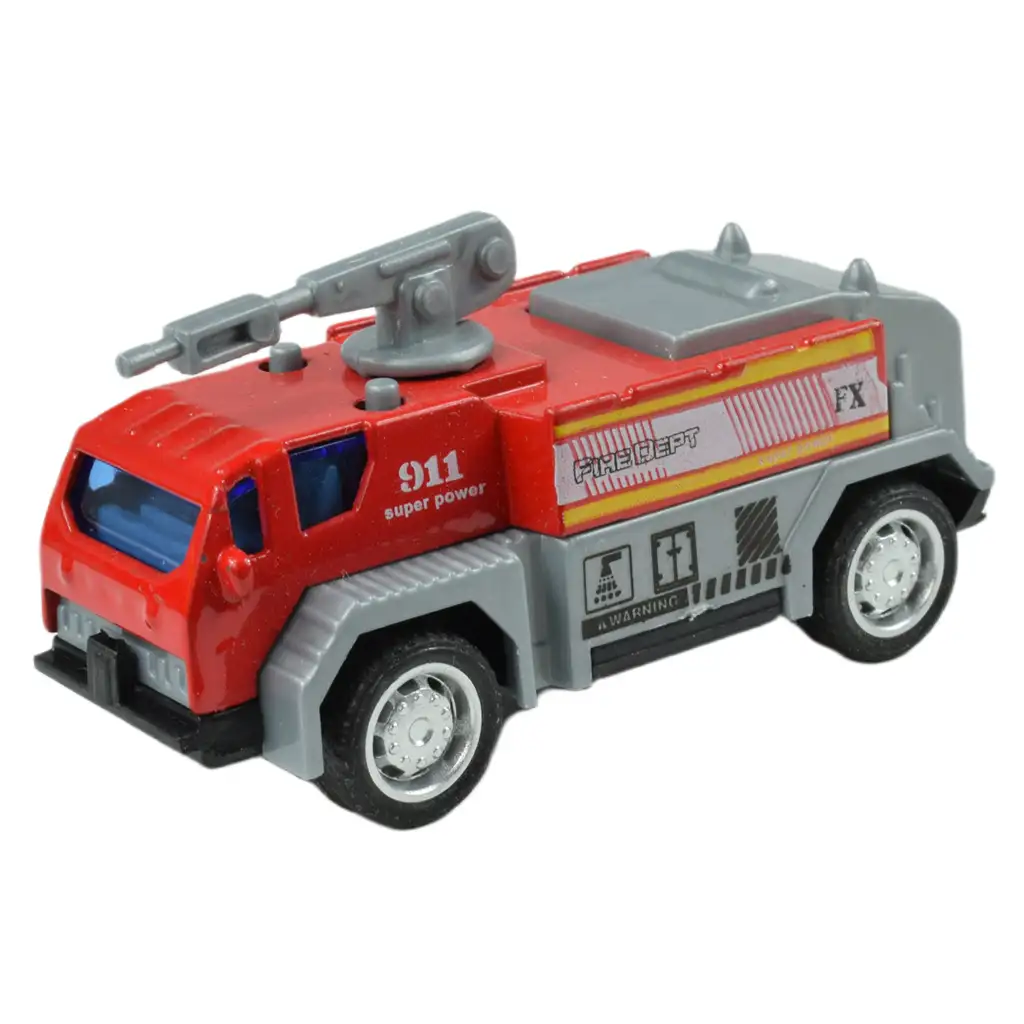 Fire Rescue: Tűzoltó autók többféle változatban 1/55 1db kép 4