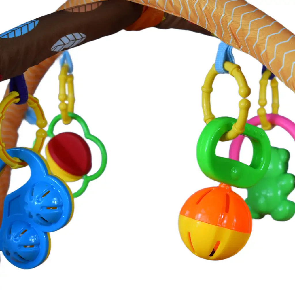 Oroszlános bébi medence labdákkal és kiegészítőkkel 70x90cm kép 5