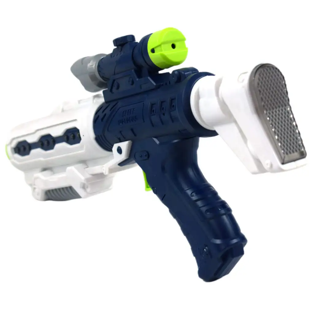 Space Weapon: Projektoros űrfegyver robotfigurával, fénnyel és hanggal 34cm kép 4