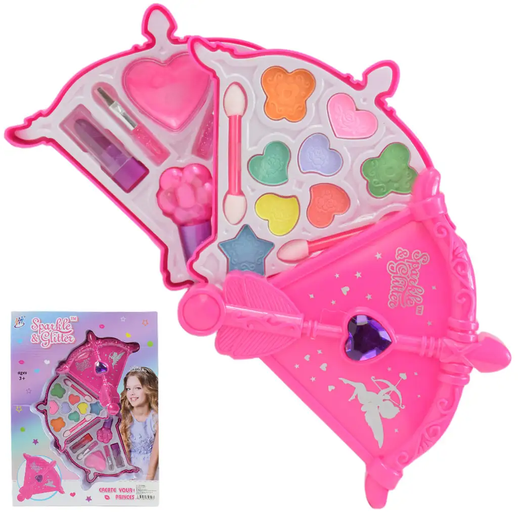 Sparkle & Glitter: Nyíl formájú kétszintes sminkszett