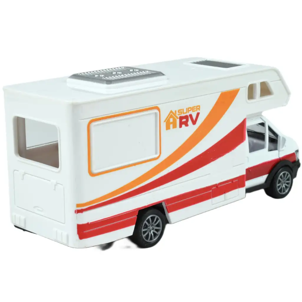 Die-Cast: Fém lakóautó többféle változatban 17cm 1db kép 5