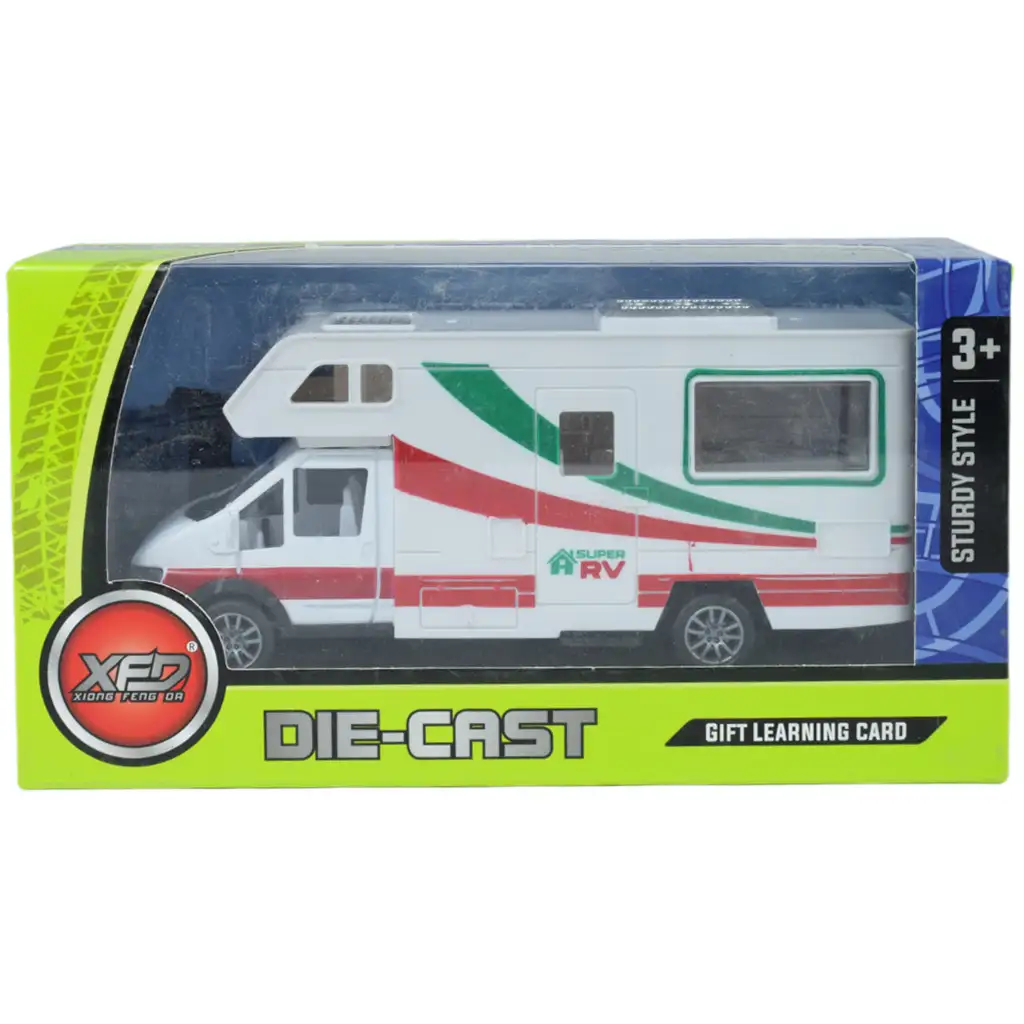 Die-Cast: Fém lakóautó többféle változatban 17cm 1db kép 9